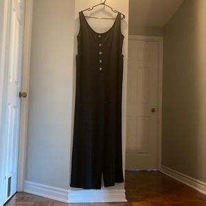 Streetwear Society Sleeveless Jumpsuit with belt